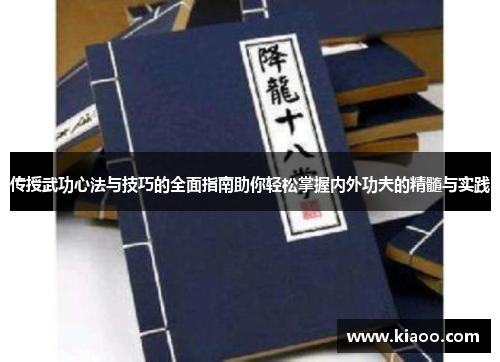 传授武功心法与技巧的全面指南助你轻松掌握内外功夫的精髓与实践